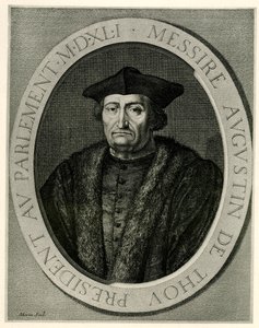 Jacques Auguste de Thou door German School
