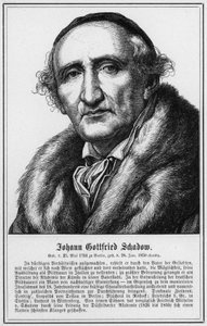 Johann Gottfried Schadow door German School