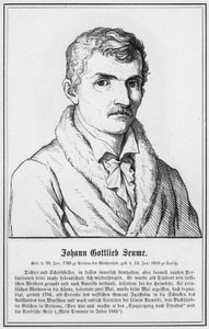Johann Gottlieb Seume door German School