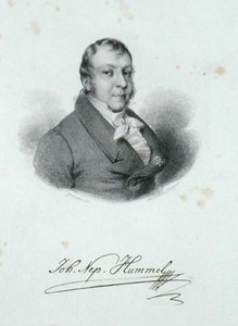 Johann Nepomuk Hummel (1778-1837) door German School