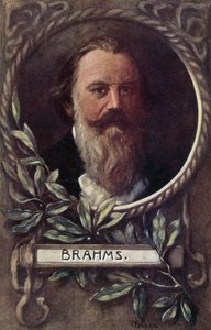Johannes Brahms, Duitse componist en pianist door German School