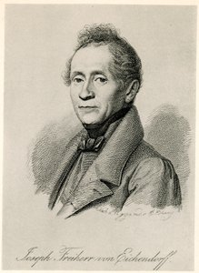 Joseph Freiherr von Eichendorff door German School
