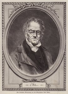 Karl Ritter, Duitse geograaf en professor aan de Universiteit van Berlijn