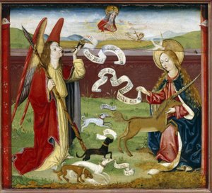 De annunciatie, de mystieke jacht op de eenhoorn door German School