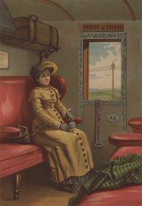 Dame in de trein door German School