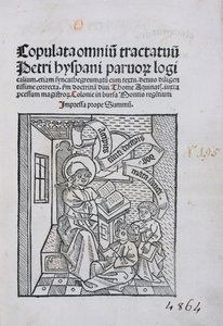 Meester en leerlingen, 1490 door German School