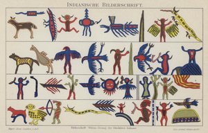 Inheemse Amerikaanse pictogrammen