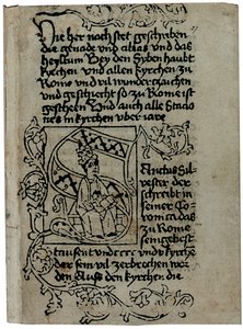 Pagina uit een Duitstalige kopie van 