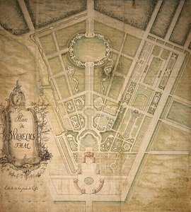 Plan van Wilhelmsthal door German School