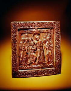 Plaquette met Ongelovige Thomas door German School
