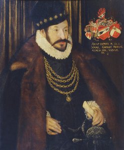 Portret van Gabriel Ridler, 1581