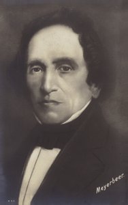 Portret van Giacomo Meyerbeer