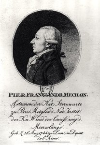 Portret van Pierre Méchain (1744-1804) door German School