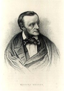 Portret van Richard Wagner, Duitse componist