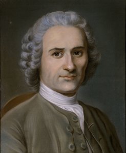 Portret van een man met een gepoederde pruik
