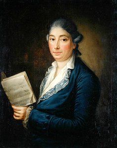 Portret van de zanger Morelli