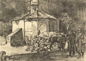 Rust in de kerk in Focsani door German School