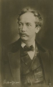 Richard Strauss, Duitse componist (gravure) door German School