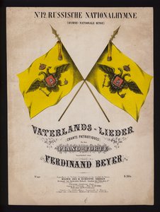 Russisch volkslied, bladmuziek