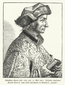 Sebastian Brant, Duitse Renaissance humanist en satiricus door German School