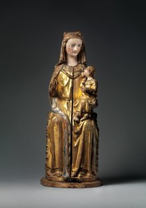 Heiligdom van de Maagd, gesloten paneel