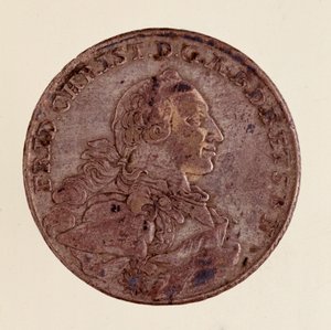 Zilveren thaler van Frederik Christiaan, Markgraaf van Brandenburg-Bayreuth door German School