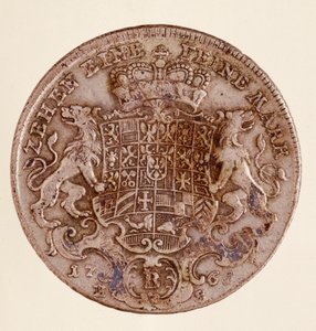 Zilveren thaler van Frederik Christiaan, markgraaf van Brandenburg-Bayreuth (1708-1769) door German School