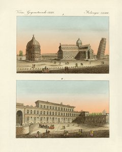 Vreemde gebouwen in Italië