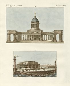 Vreemde gebouwen in Petersburg