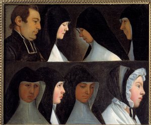 Studies van postulanten en novice nonnen van de Benedictijner Orde door German School