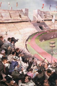 De Olympische Spelen van Berlijn, uit Berliner Illustrite Zeitung