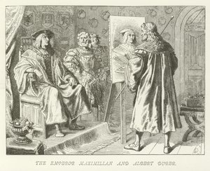 De Keizer Maximiliaan en Albrecht Dürer