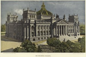 Het Rijksdaggebouw in Berlijn