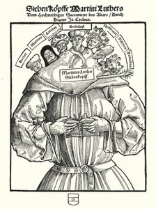 De Zeven Hoofden van Maarten Luther