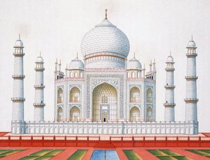 De Taj Mahal door German School