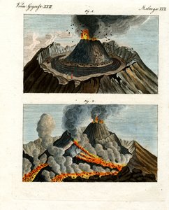 De Vesuvius door German School