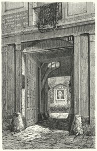 Het huis in Parijs waar de Franse toneelschrijver Pierre Corneille in 1684 stierf door German School