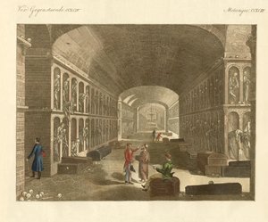 De grote catacomben bij Palermo door German School