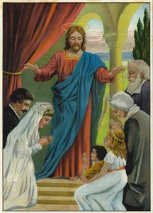 De liefde van Jezus (kleurenlitho)