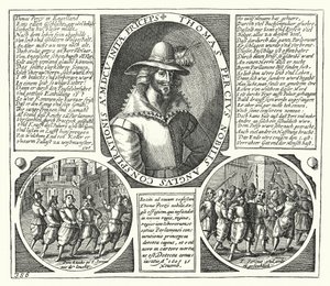 Thomas Percy, een van de samenzweerders achter het Buskruitverraad