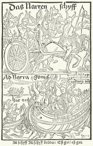 Titelpagina van de eerste editie van Sebastian Brant
