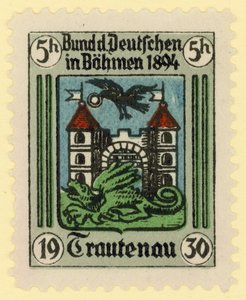 Trautenau, Federatie van Duitsers in Bohemen, 1894 door German School