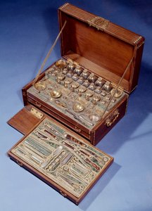 Reis Chirurgie en Apotheek Kit. 1640. Augsburg door German School