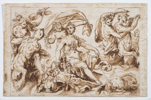 Triomf van Galatea, ca. 1617