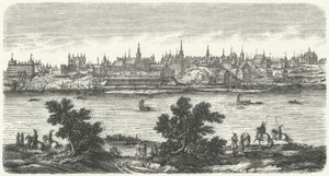 Warschau in de 17e eeuw