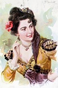 Zerline uit de opera Don Giovanni door Wolfgang Amadeus Mozart (1756-91), c.1900