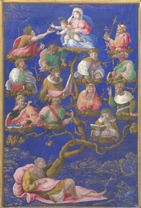 De Boom van Jesse, ca. 1535 door Gerolamo Genga