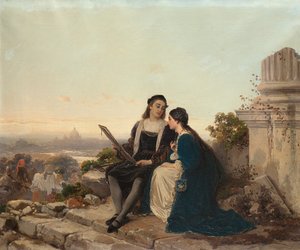 Raphael en Fornarina, 1869