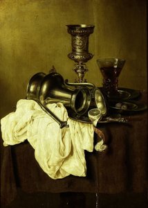 Stilleven door Gerret Willemsz. Heda