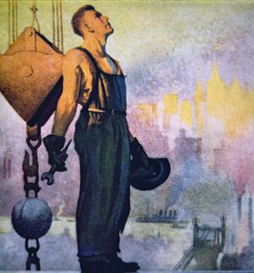De Bouwer door Gerrit Albertus Beneker